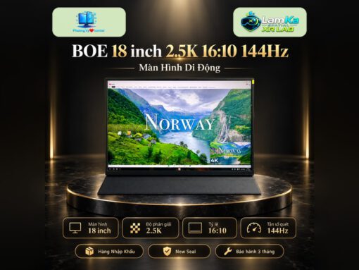 Màn hình di động BOE trên đế tròn với nền công nghệ