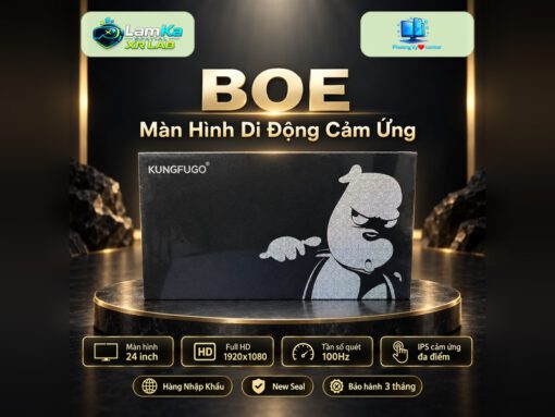 Màn hình di động BOE 24 inch trên đế tròn với nền công nghệ