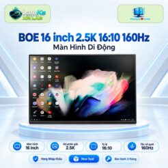 Màn hình di động BOE đặt trên đế tròn với nền công nghệ