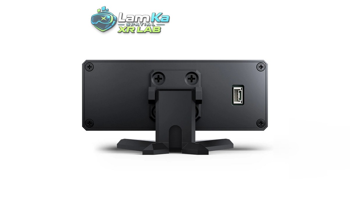 Mặt sau JONSBO DS339 với cổng USB, vít và giá gắn chân đế