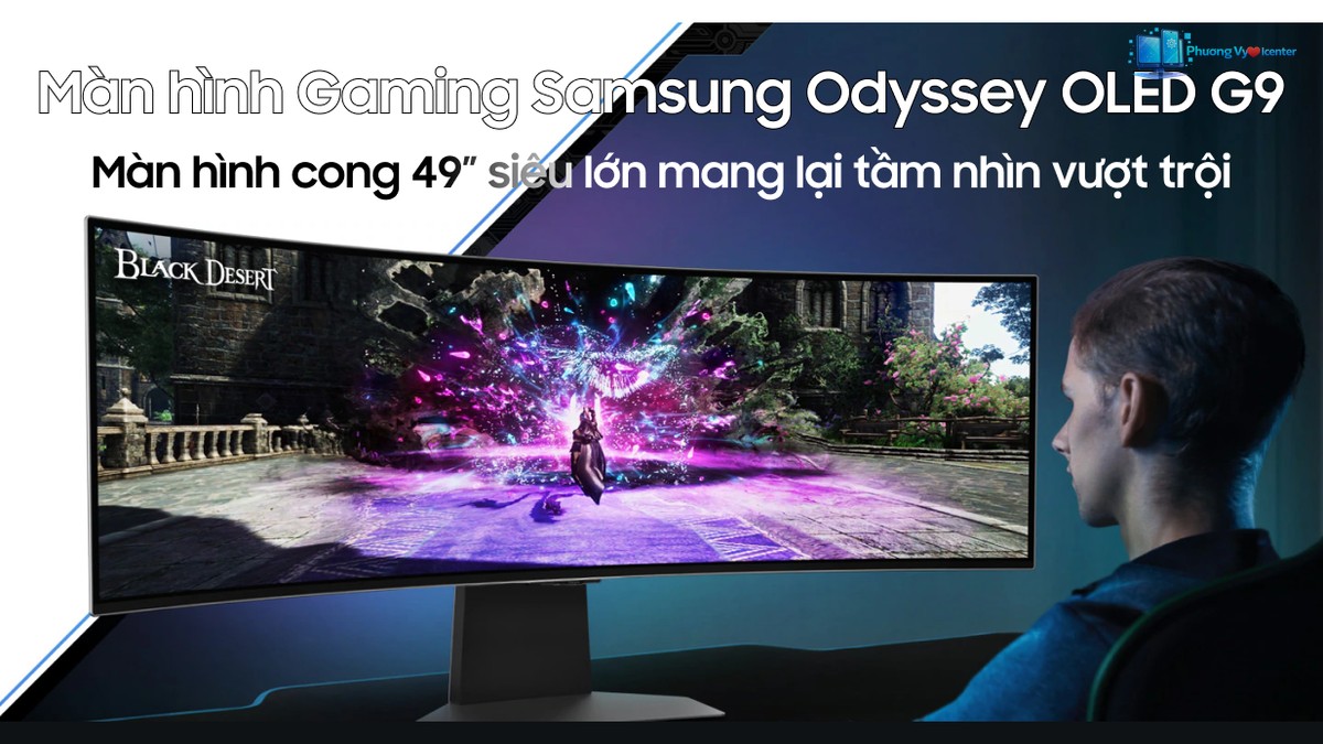 Màn hình gaming cong Samsung Odyssey OLED G9 G95SC 49 inch