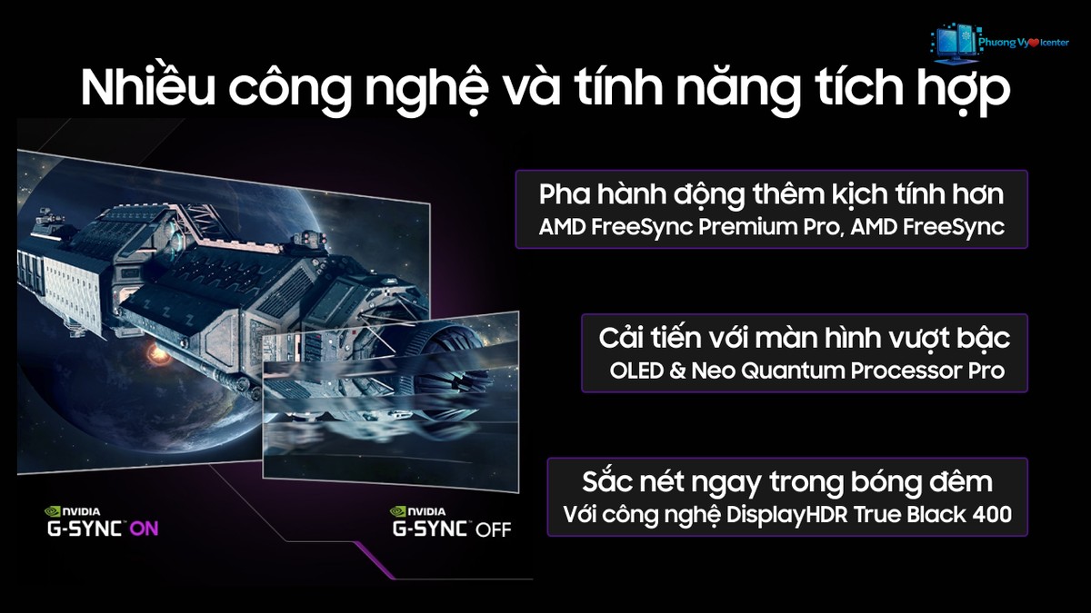 Màn hình Samsung Odyssey OLED G9 G95SC dành cho chơi game góc rộng