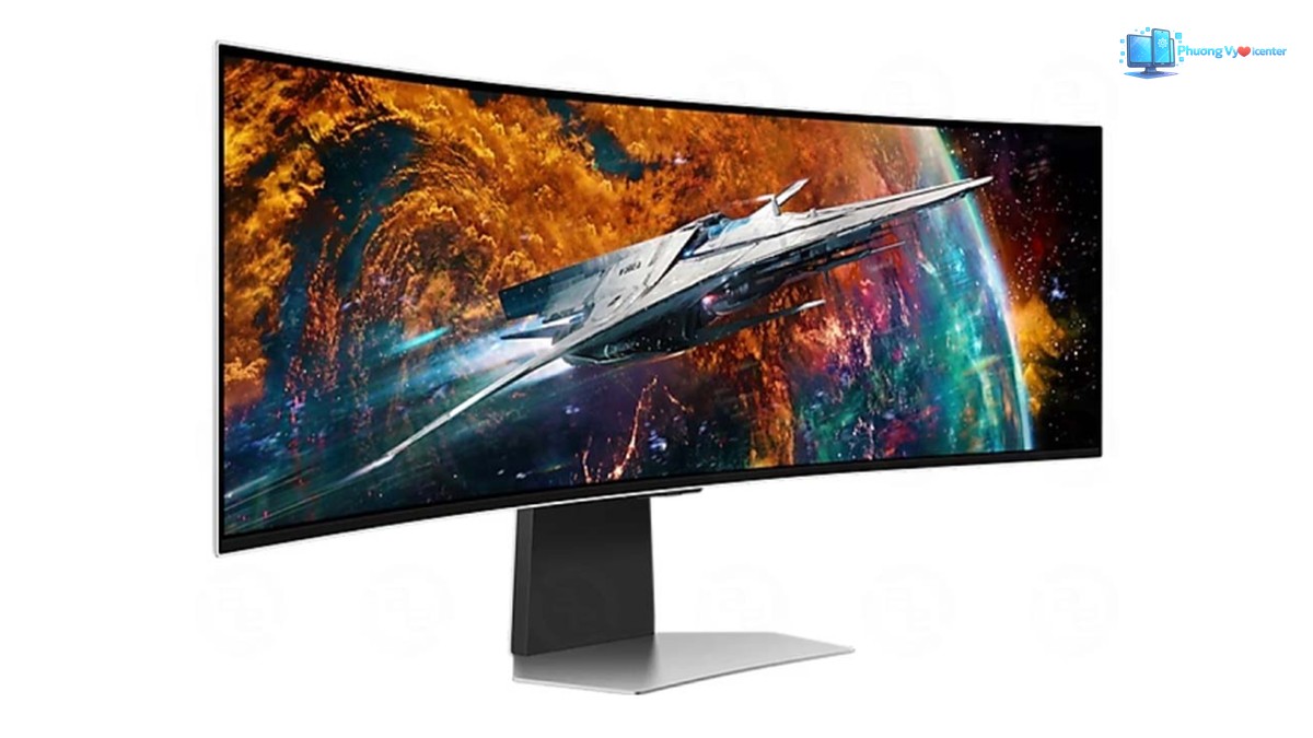 Màn hình Samsung Odyssey OLED G9 G95SC cho góc máy chơi game và làm việc