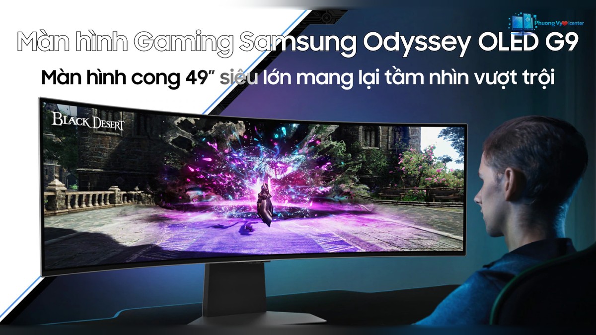 Màn hình gaming cong Samsung Odyssey OLED G9 G95SC 49 inch