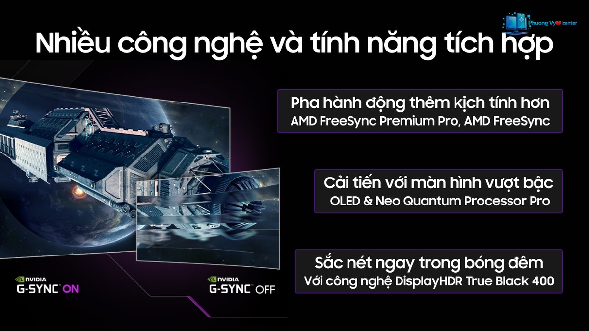 Màn hình Samsung Odyssey OLED G9 G95SC dành cho chơi game góc rộng