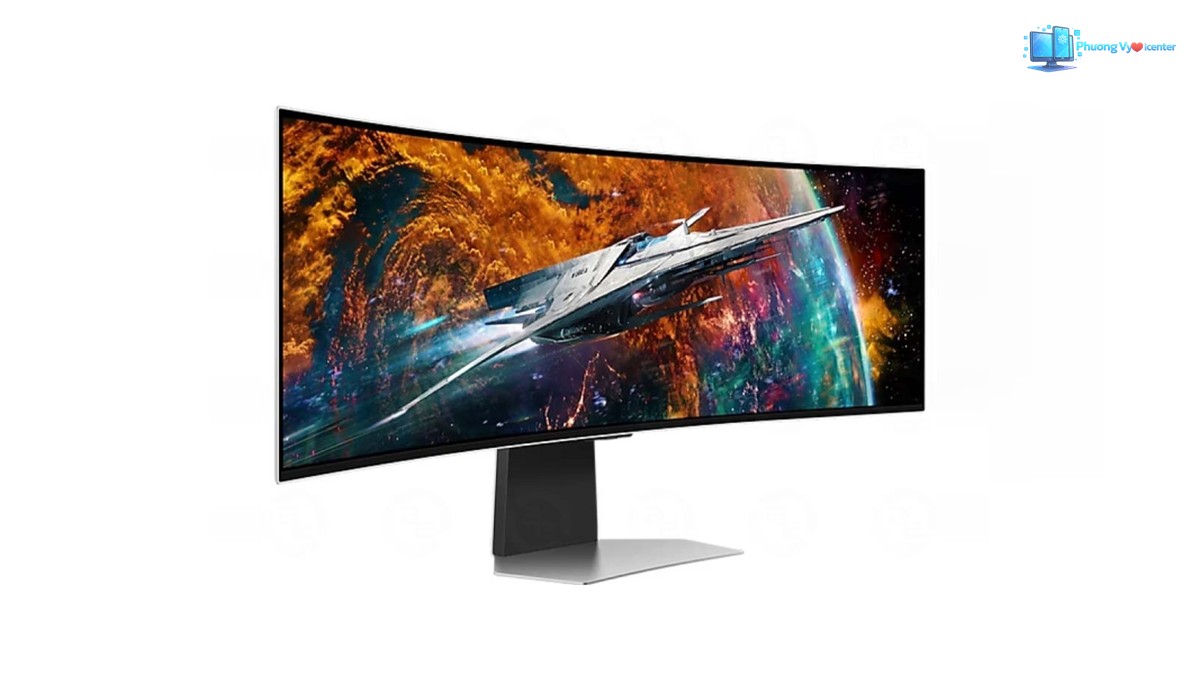 Màn hình Samsung Odyssey OLED G9 G95SC cho góc máy chơi game và làm việc
