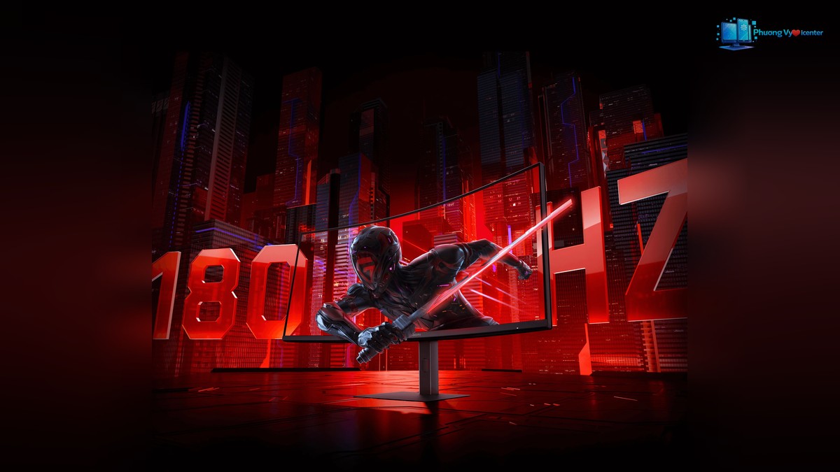 Xiaomi G34WQi minh họa màn hình siêu rộng 34 inch và tỷ lệ 21:9