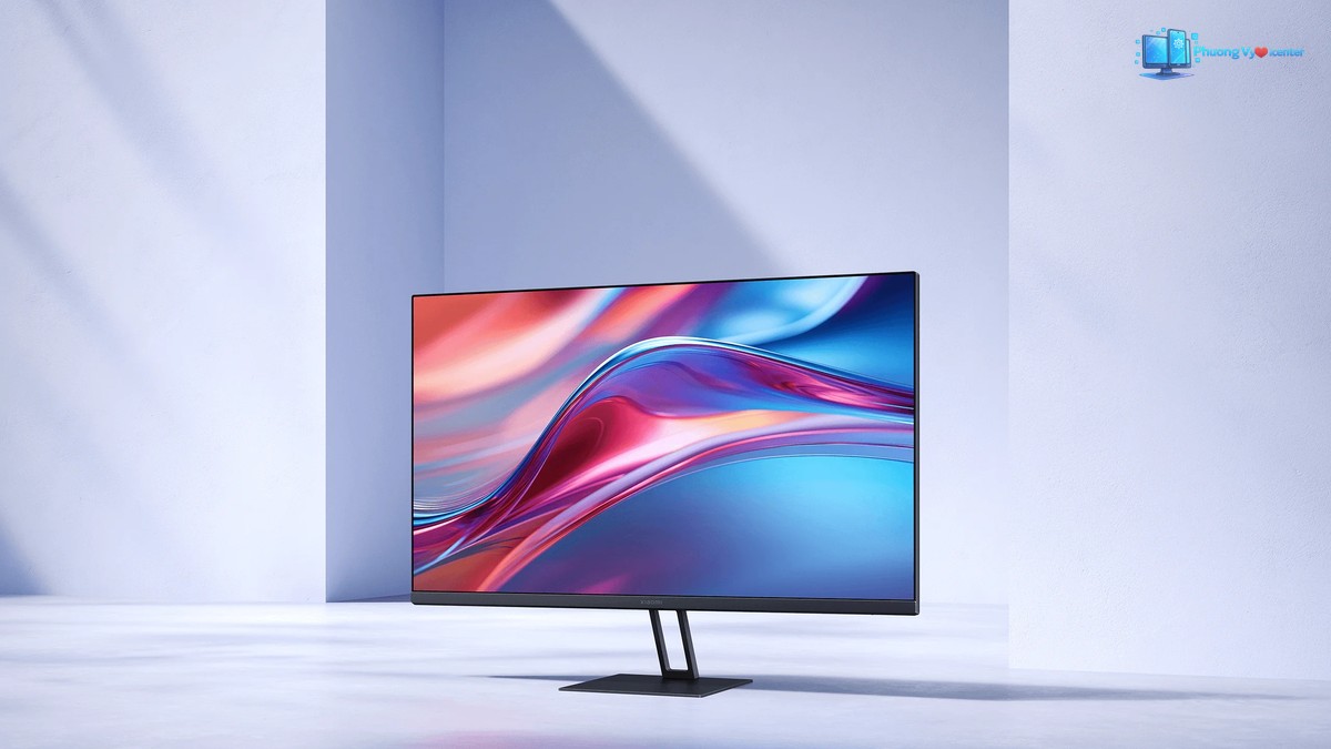 Màn hình Xiaomi A27Qi trong ảnh tổng quan dành cho nhu cầu làm việc