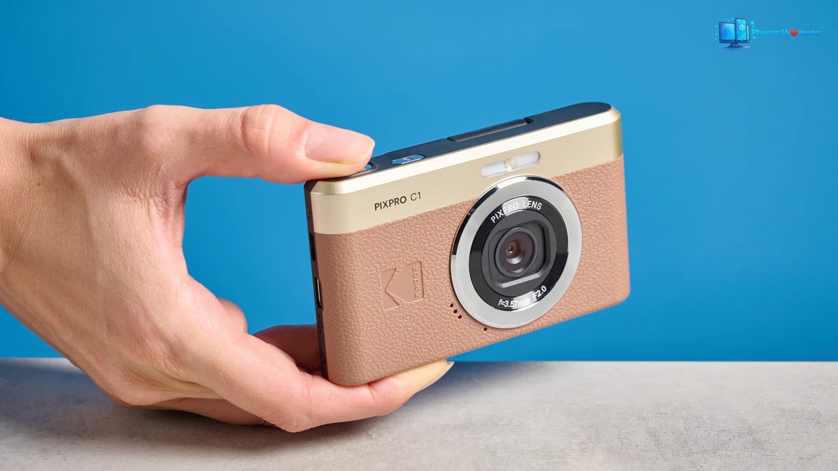 Máy ảnh KODAK PIXPRO C1 màu đen dùng cho chụp ảnh hằng ngày