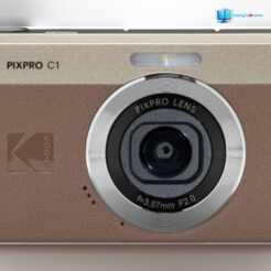 Máy Chụp Anh KODAK PIXPRO C1 DIGITAL CAMERA – Màn hình lật, thiết kế retro – ảnh 2