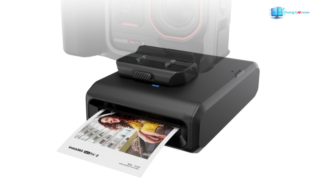 Insta360 Ace Pro 2 Pocket Printer phiên bản màu đen