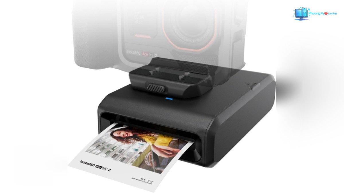 Insta360 Ace Pro 2 Pocket Printer phiên bản màu đen