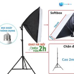 Đèn Softbox Studio SB02 – Bộ trợ sáng kèm chân đèn và remote – ảnh 2