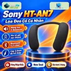 Loa đeo cổ Sony BRAVIA Theatre U HT-AN7 trên đế tròn với nền công nghệ