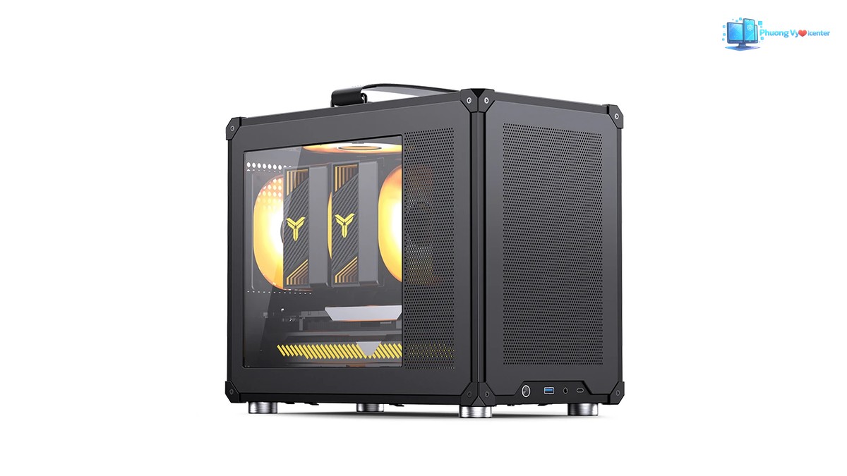 Vỏ case Jonsbo C6 Max màu đen