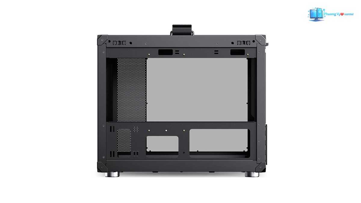 Hình minh họa vỏ case Jonsbo C6 Max bản đen