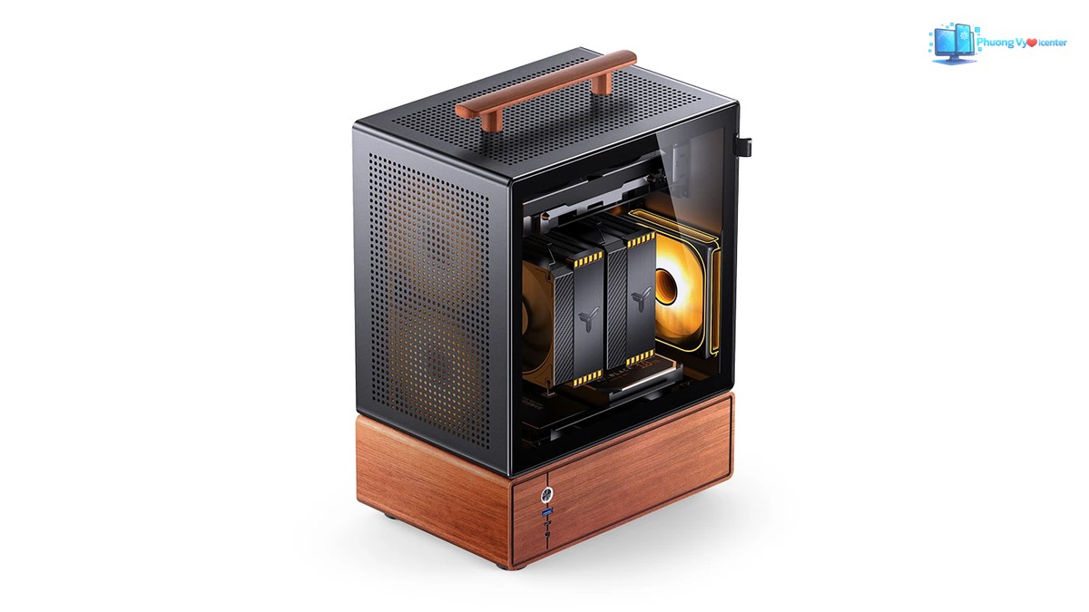 Hình sản phẩm vỏ case Jonsbo T7 Black