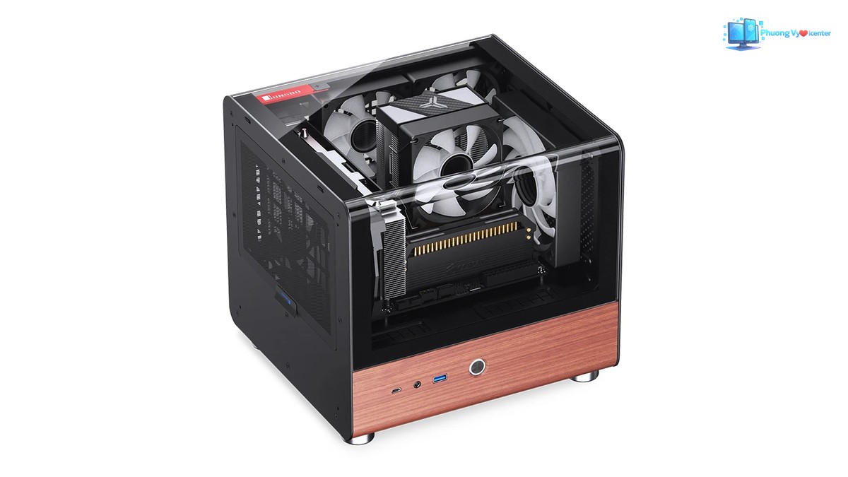Vỏ máy tính Mini-ITX Jonsbo TK-0 màu đen