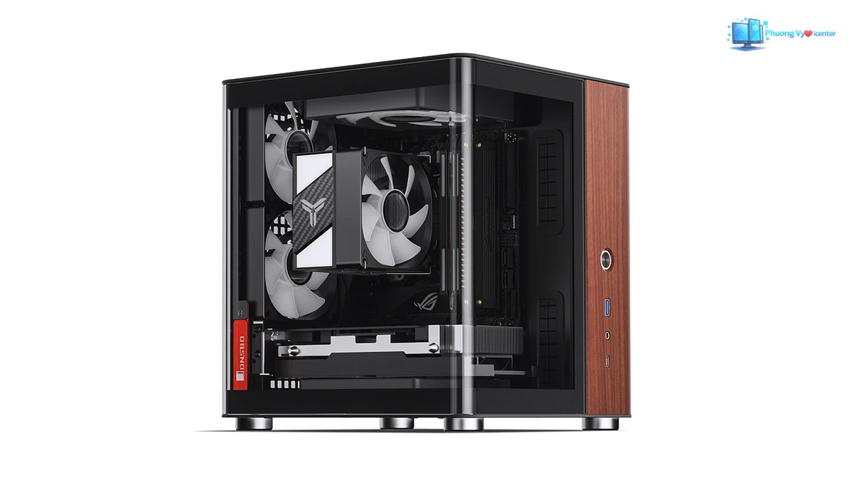 Ảnh sản phẩm vỏ case Jonsbo TK-0 màu đen