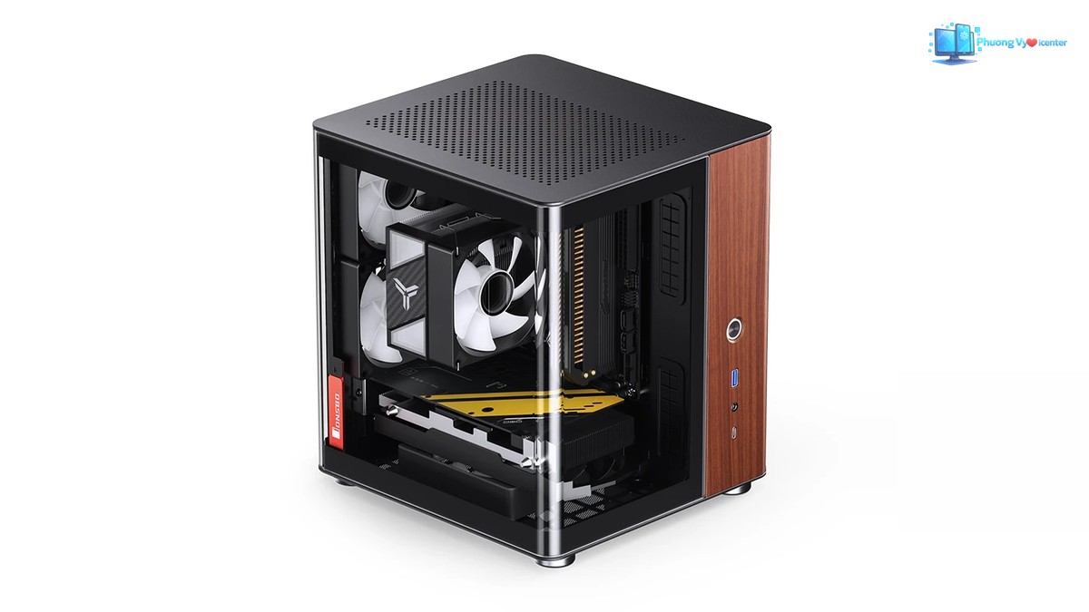 Vỏ case PC Jonsbo TK-0 phiên bản đen