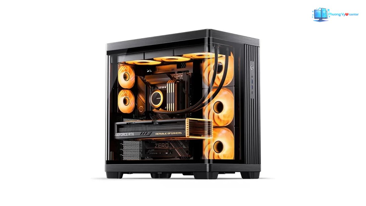 Hình sản phẩm vỏ case Jonsbo TK-4 Black