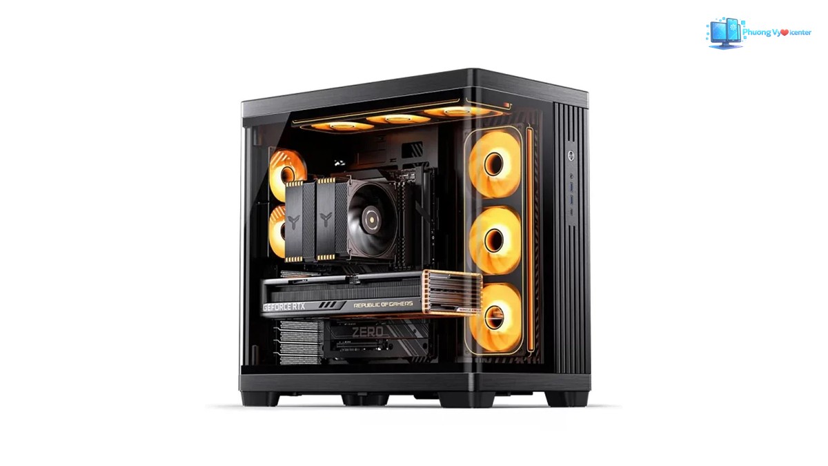 Vỏ máy tính ATX Jonsbo TK-4 Black