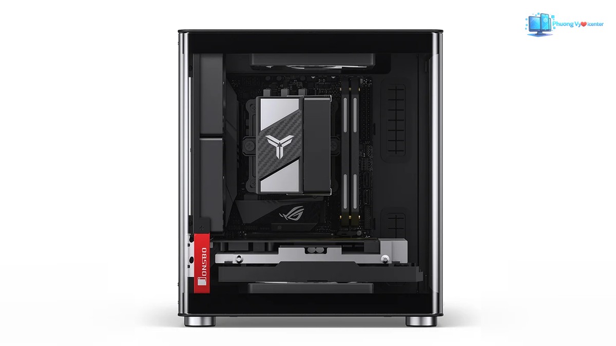 Vỏ case Jonsbo TK-0 Black dành cho bo mạch chủ ITX