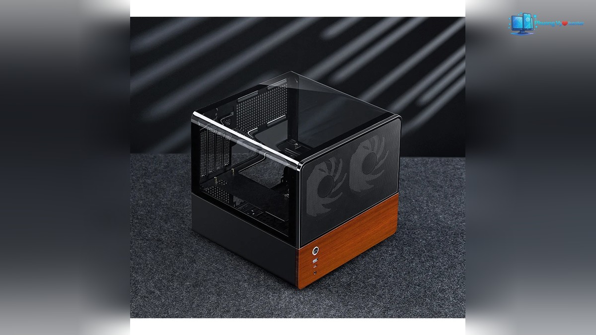 Jonsbo V12 phiên bản đen trong ảnh sản phẩm