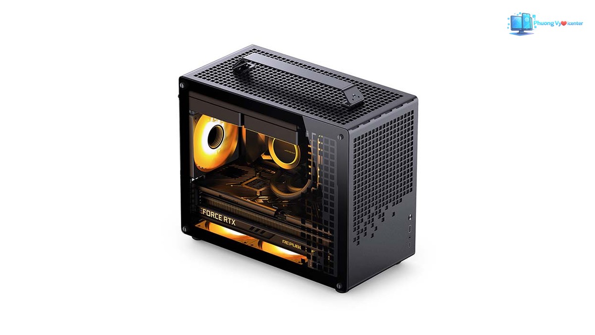 Hình sản phẩm vỏ case Jonsbo Z20 màu đen